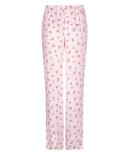 Pantalón de satén, Rosa