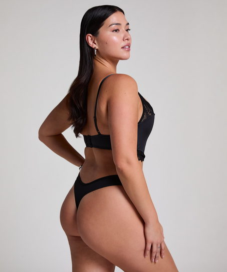 Bralette Bronte, Negro