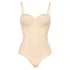 Bodi corrector con copas preformadas, Beige