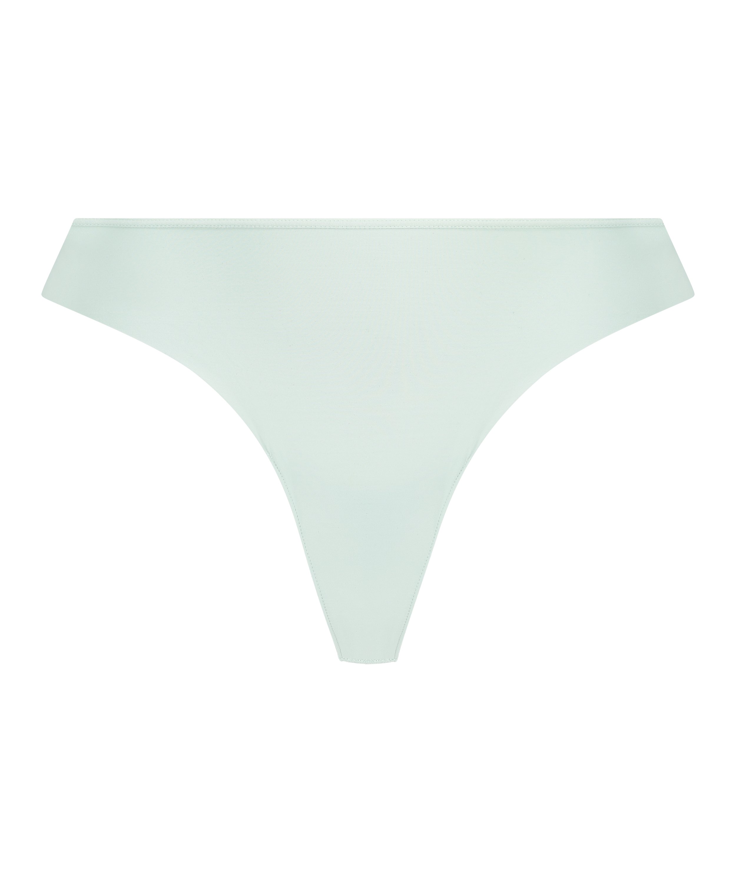 Invisible Tanga Lace Back, Verde, main
