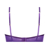 Sujetador longline con aros preformado de media copa Iggy, Morado