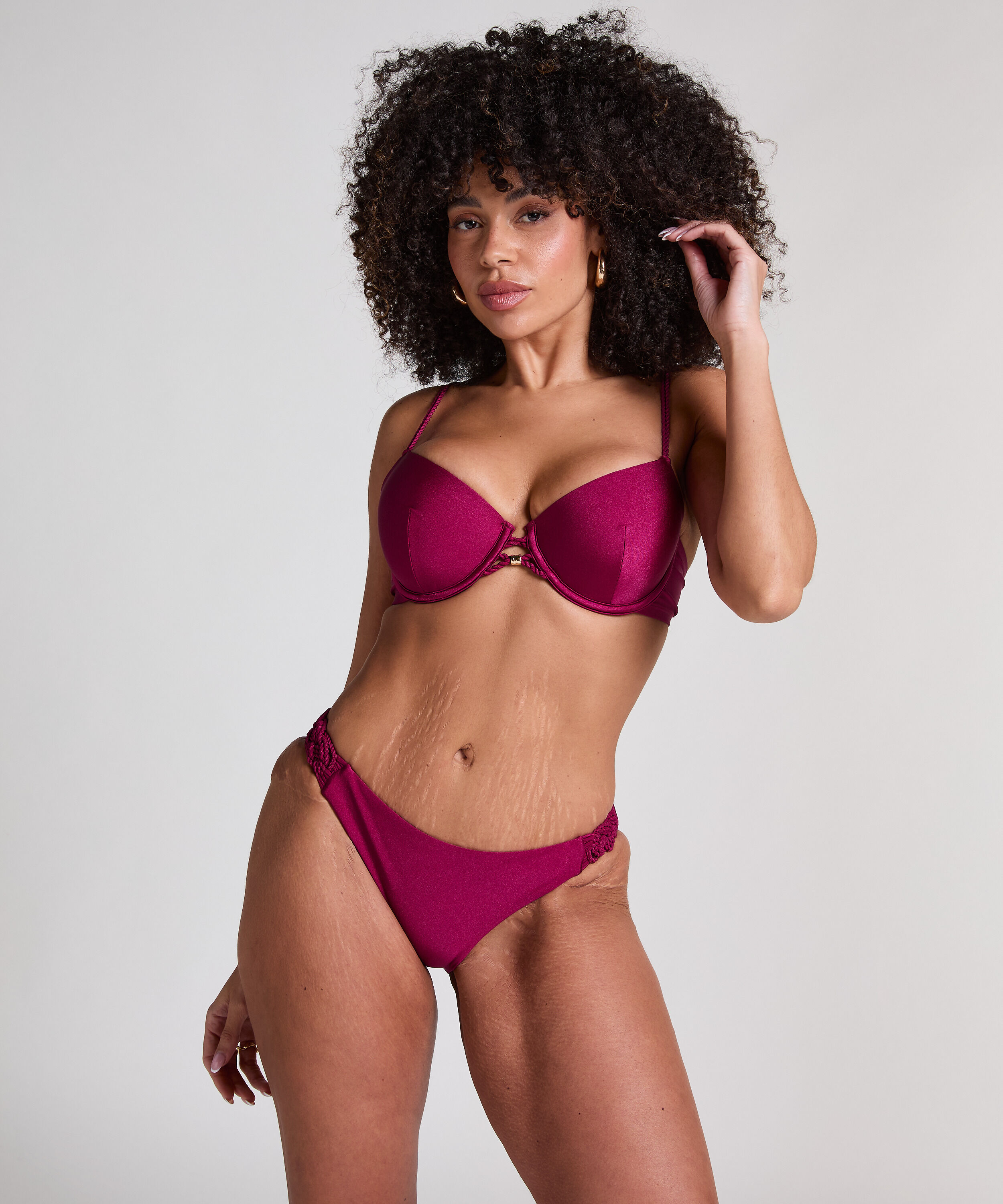 Top de bikini preformado con aros Marrakech