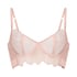 Sujetador longline no preformado Sher, Rosa