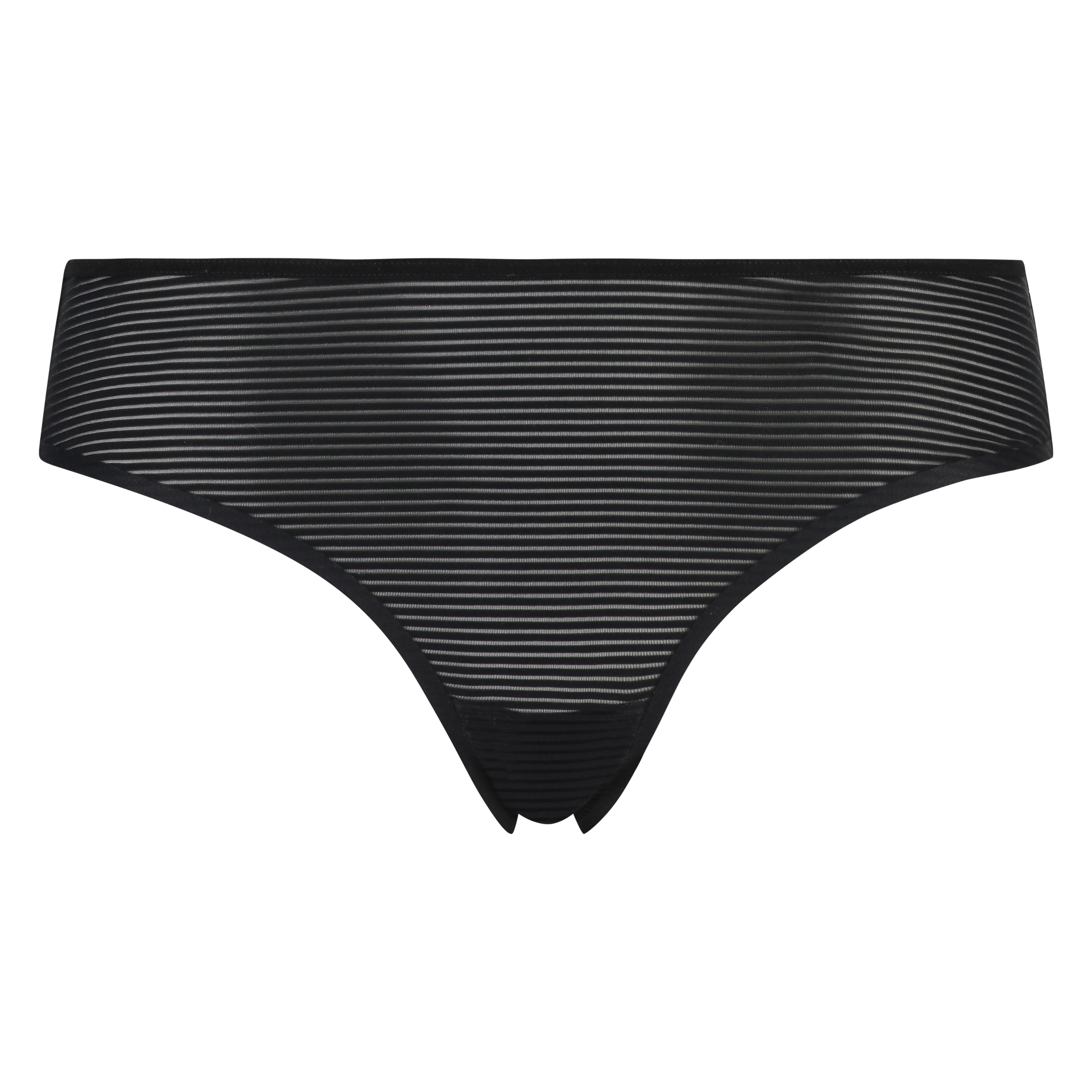 Brasileña Invisible Stripe mesh, Negro, main