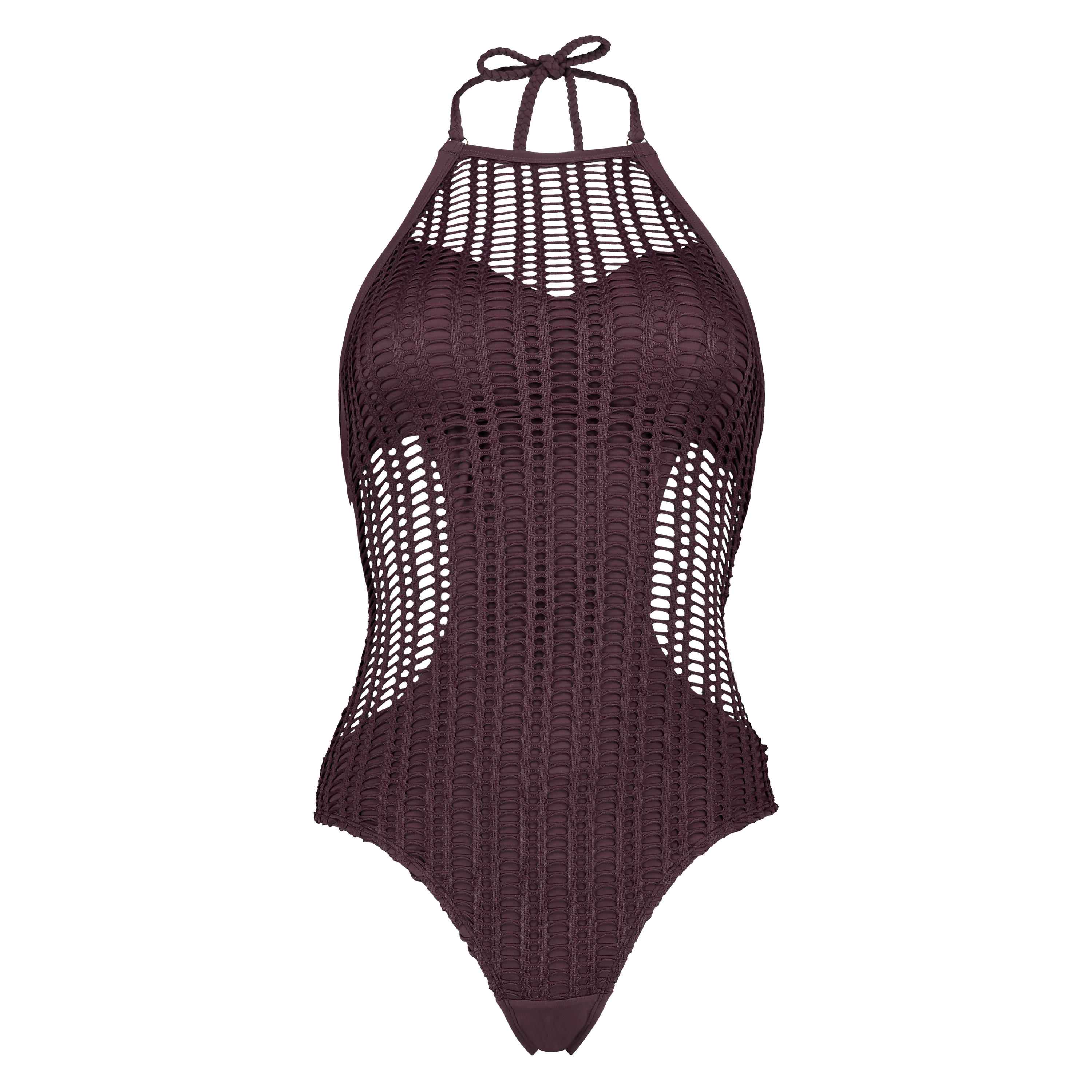 Traje de ba&ntilde;o Borneo Mesh, Morado, main