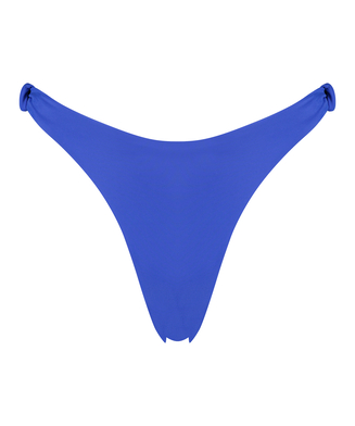 Braguita de bikini de corte alto Luxe, Azul