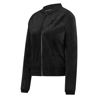 Chaqueta HKMX terciopelo, Negro