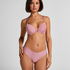 Invisible Tanga Lace Back, Rosa