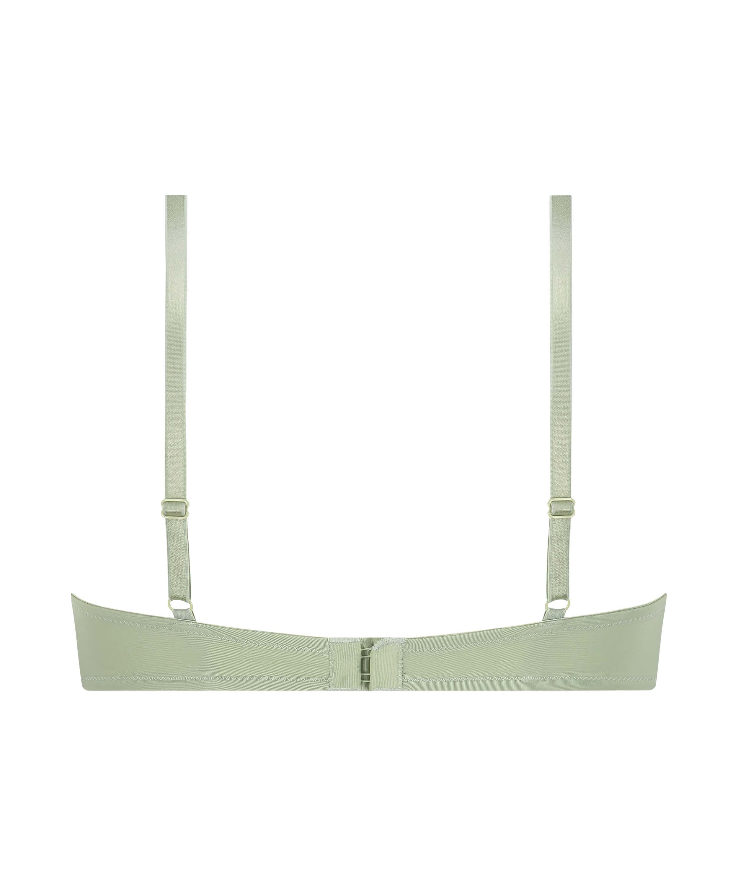 Sujetador con aros preformado Plunge, Verde, main