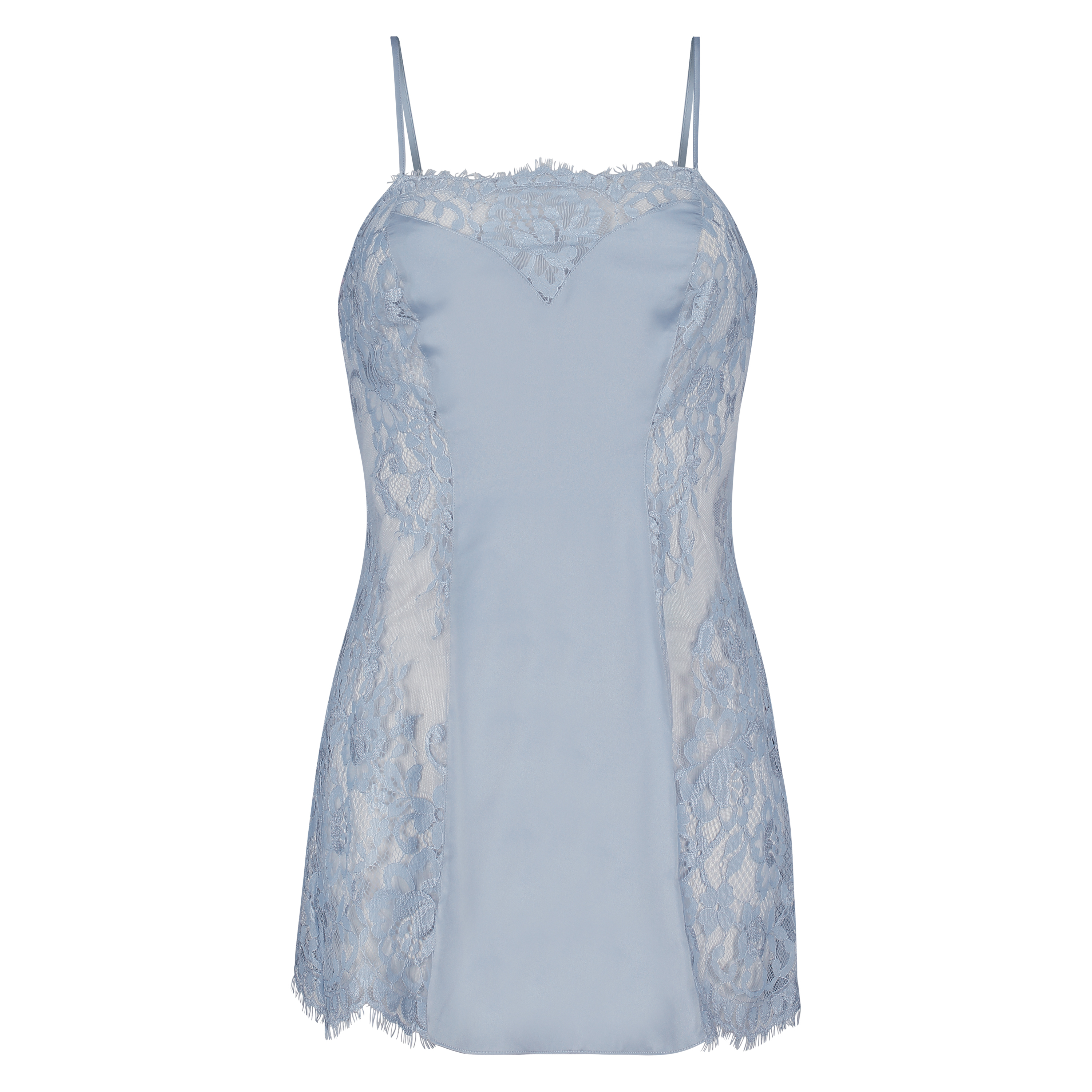 Vestido tipo camisón Jennifer, Azul, main