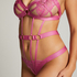 Private Bodi con entrepierna abierta Hedonist, Rosa