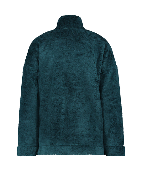 C&aacute;rdigan Snuggle Fleece, Azul