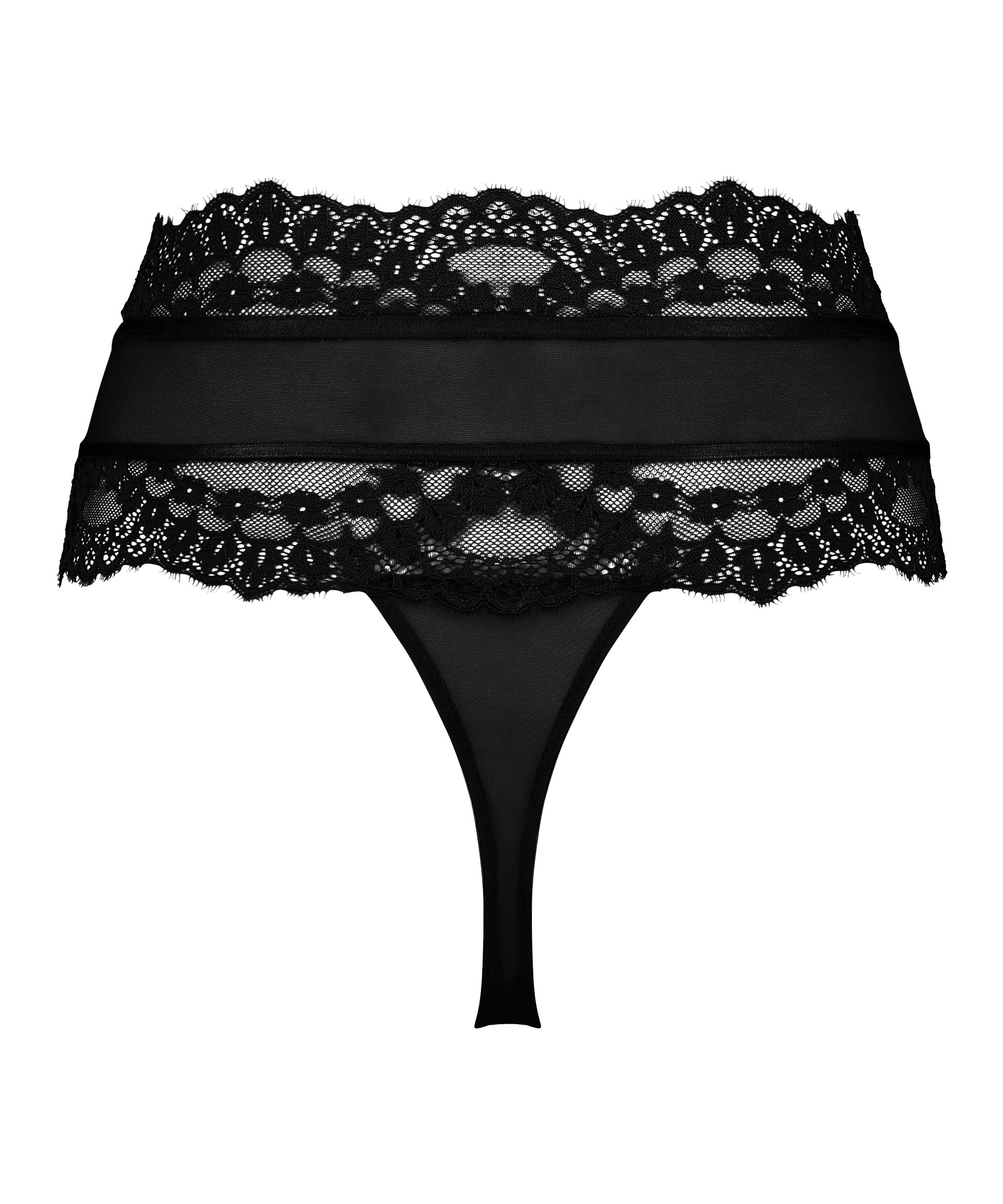Tanga alto Marie, Negro, main