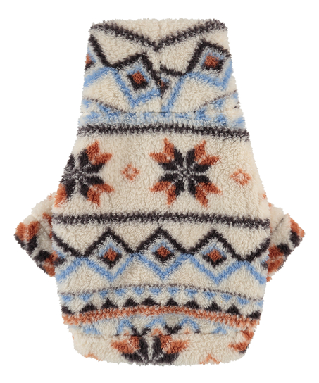 Onesie para perro, Blanco