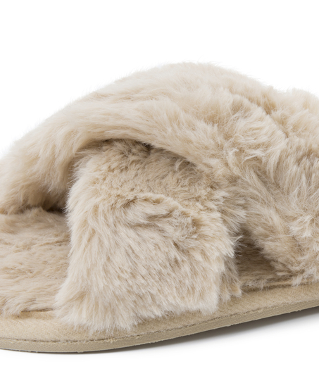 Zapatillas caseras Cross Straps, Blanco