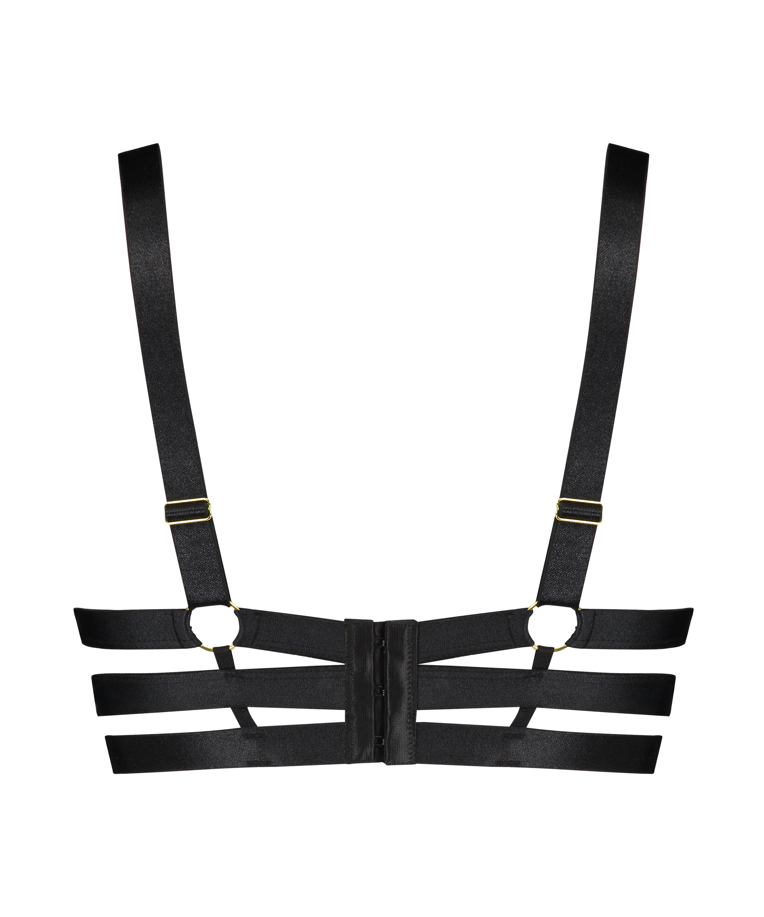 Sujetador longline de aros no preformado Sadie, Negro, main