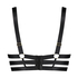 Sujetador longline de aros no preformado Sadie, Negro