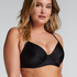 Top de bikini Luxe, Negro