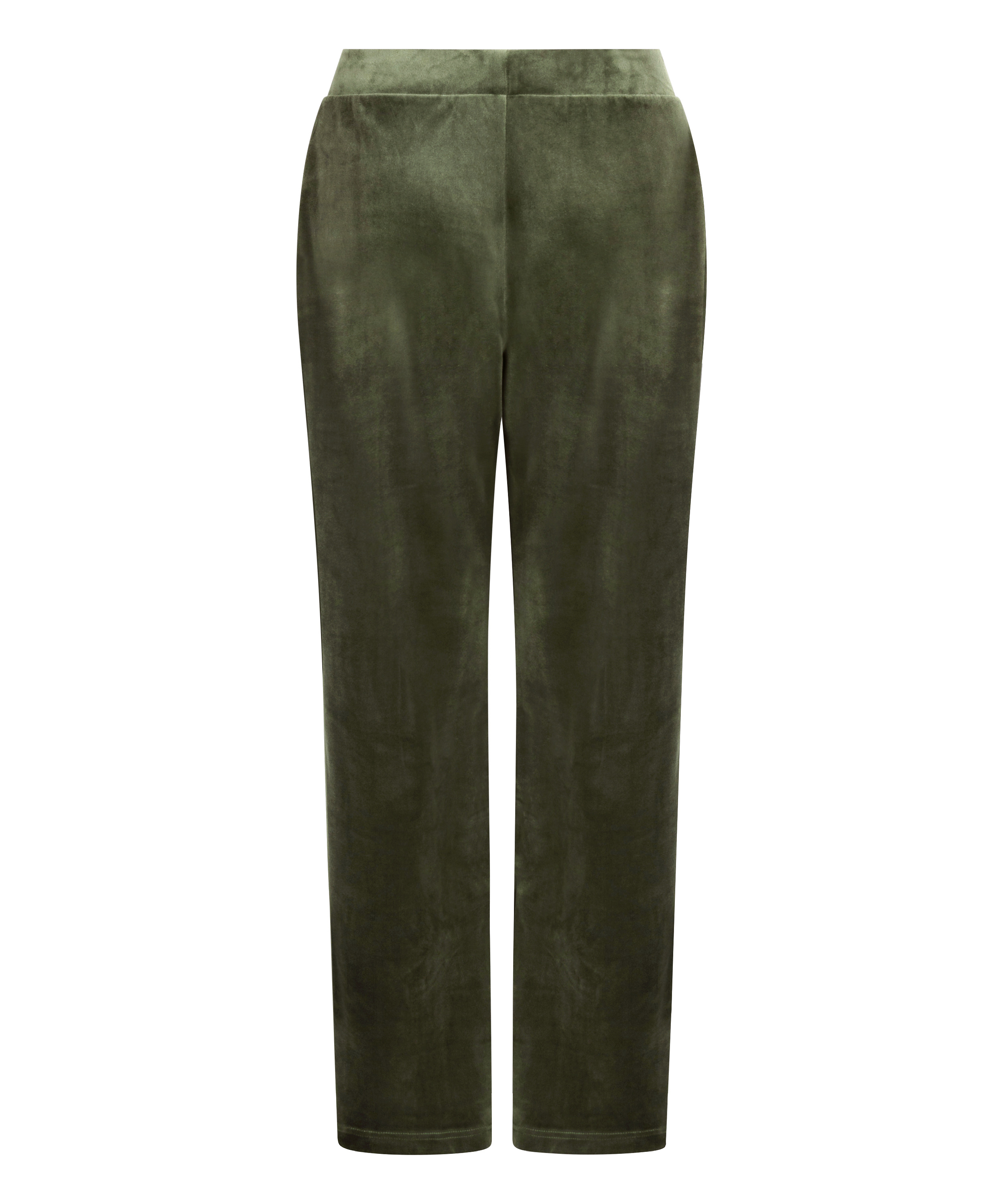 Petite Pantalón de pijama de terciopelo, Verde, main