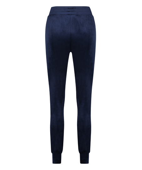 Pantalones de deporte Velours, Azul