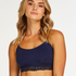 Bralette sin costuras Marine, Azul