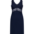 Vestido lencero Nora Lace, Azul