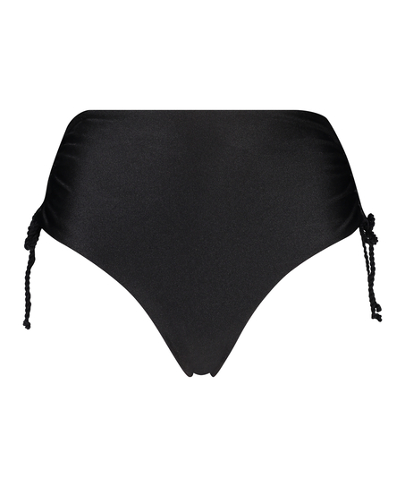 Braguita de bikini de tiro alto Lais, Negro