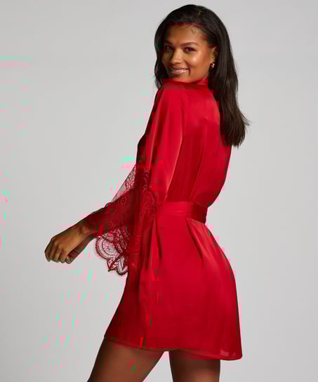 Kimono Satin, Rojo