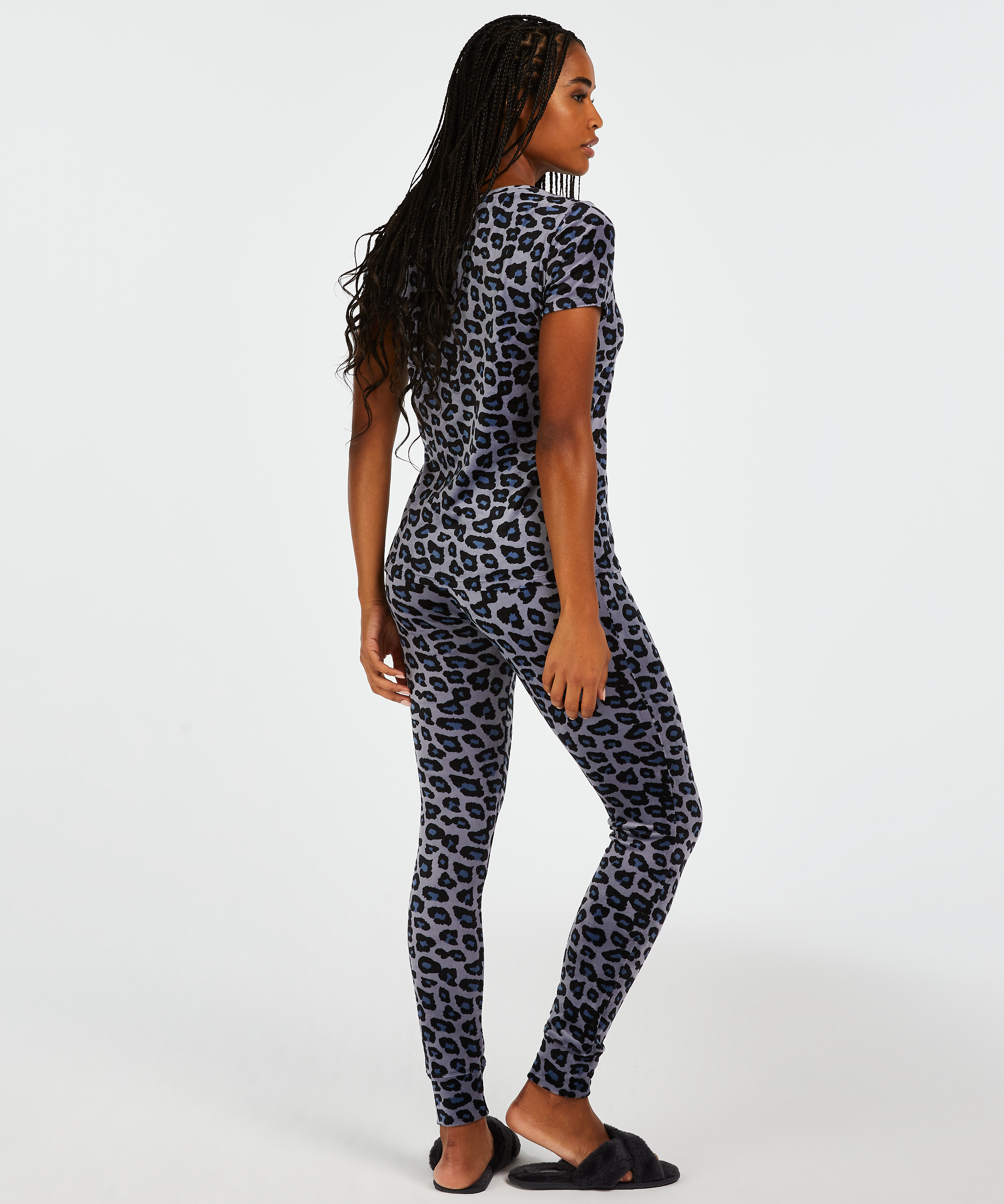 Mallas de terciopelo, Gris, main