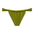 Braguita de bikini de corte alto Palm, Verde