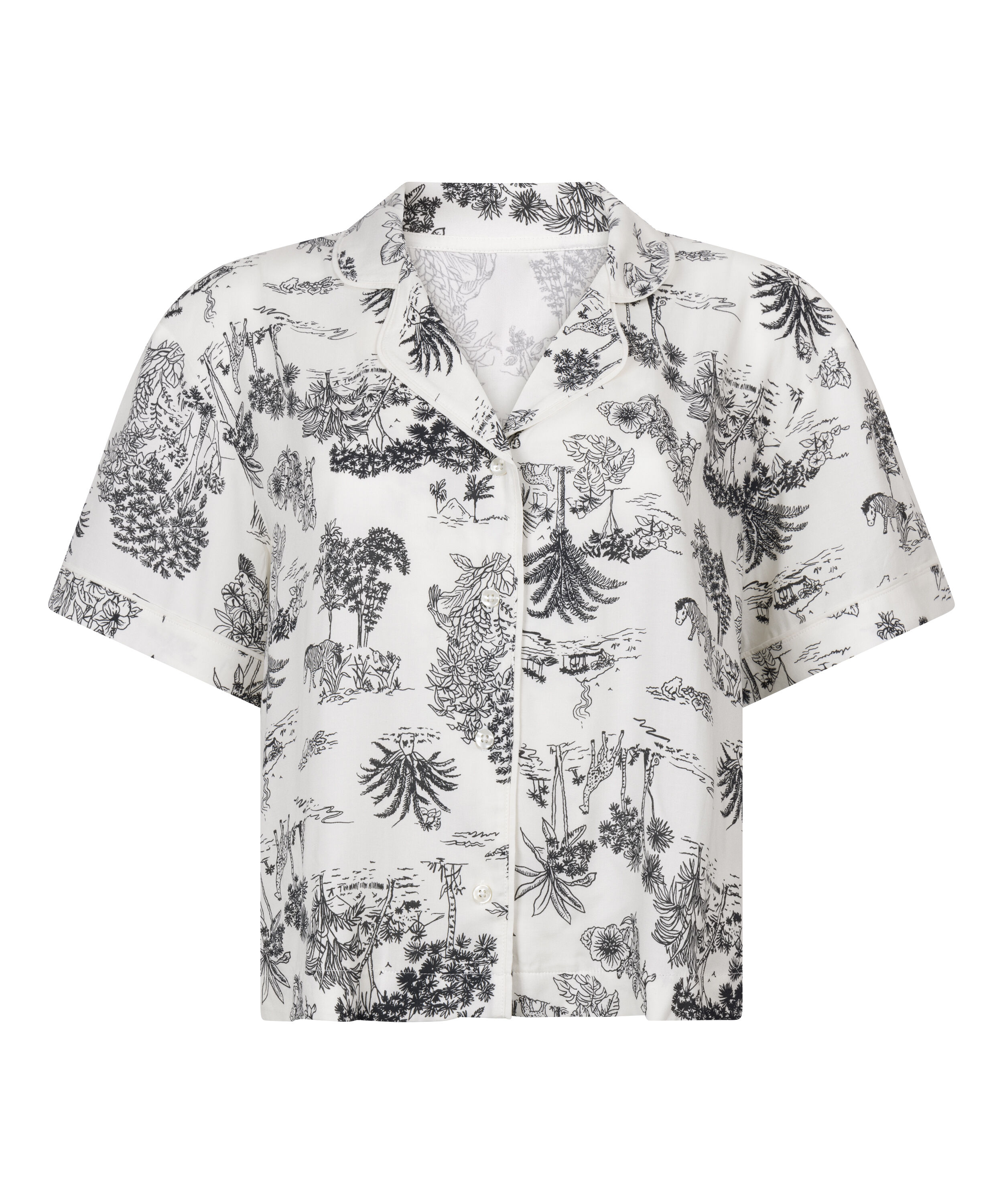 Chaqueta de manga corta, Blanco