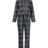 Conjunto de pijama Flannel, Verde