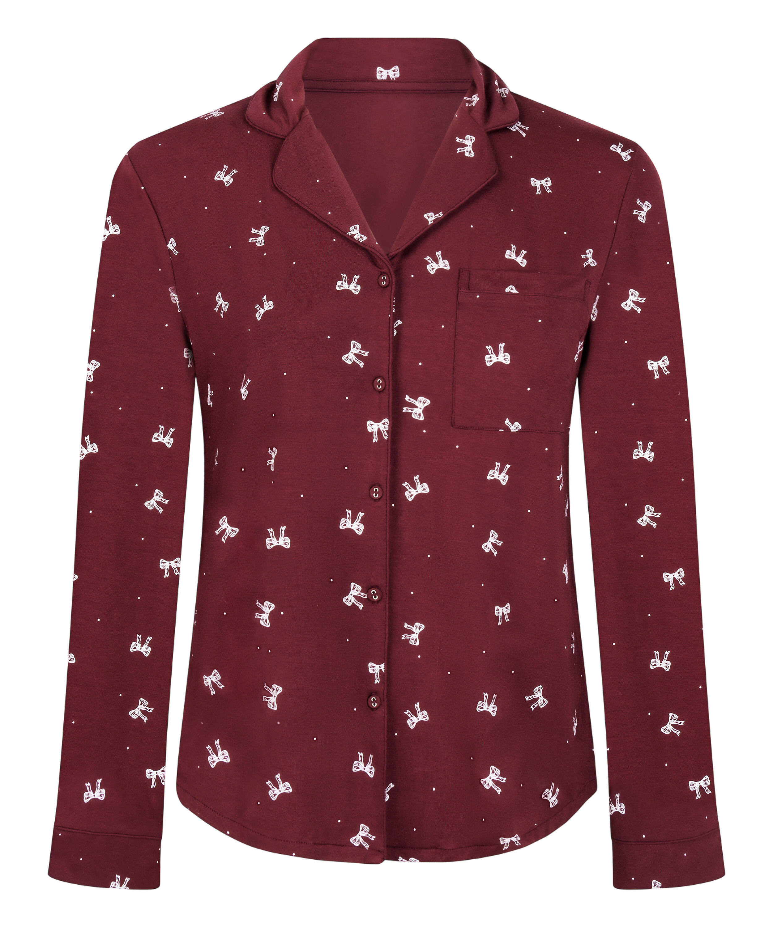 Chaqueta de manga larga de jersey Essentil, Morado