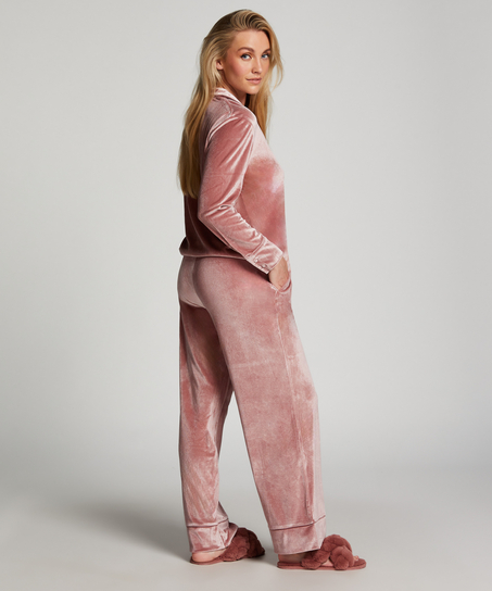 Pantalones de deporte Velours, Morado