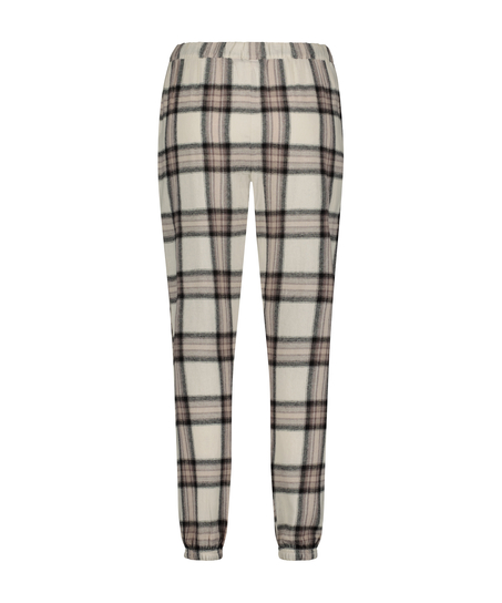 Petite Pantal&oacute;n de pijama Twill Check, Beige