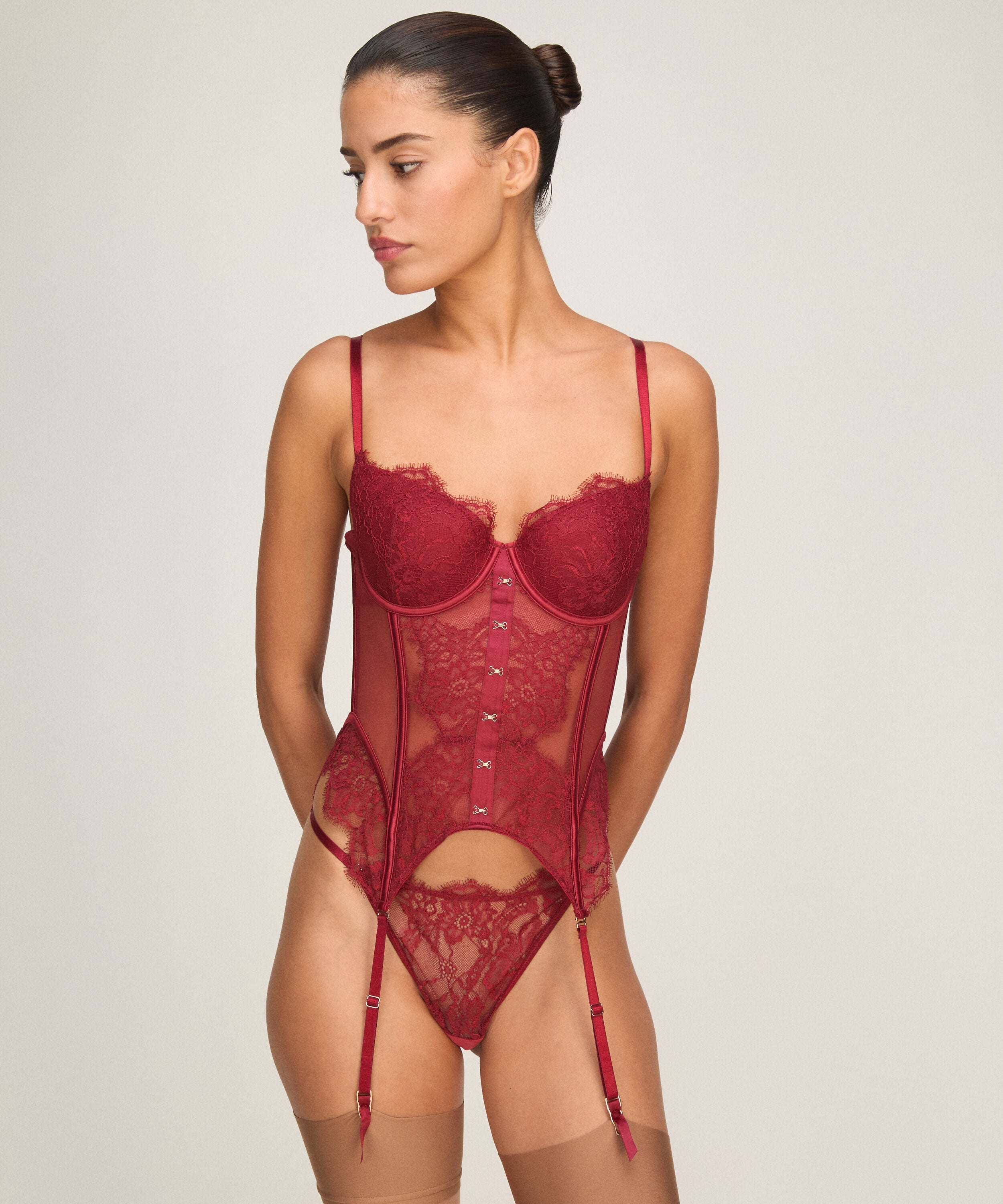 Bustier Cecilia, Rojo