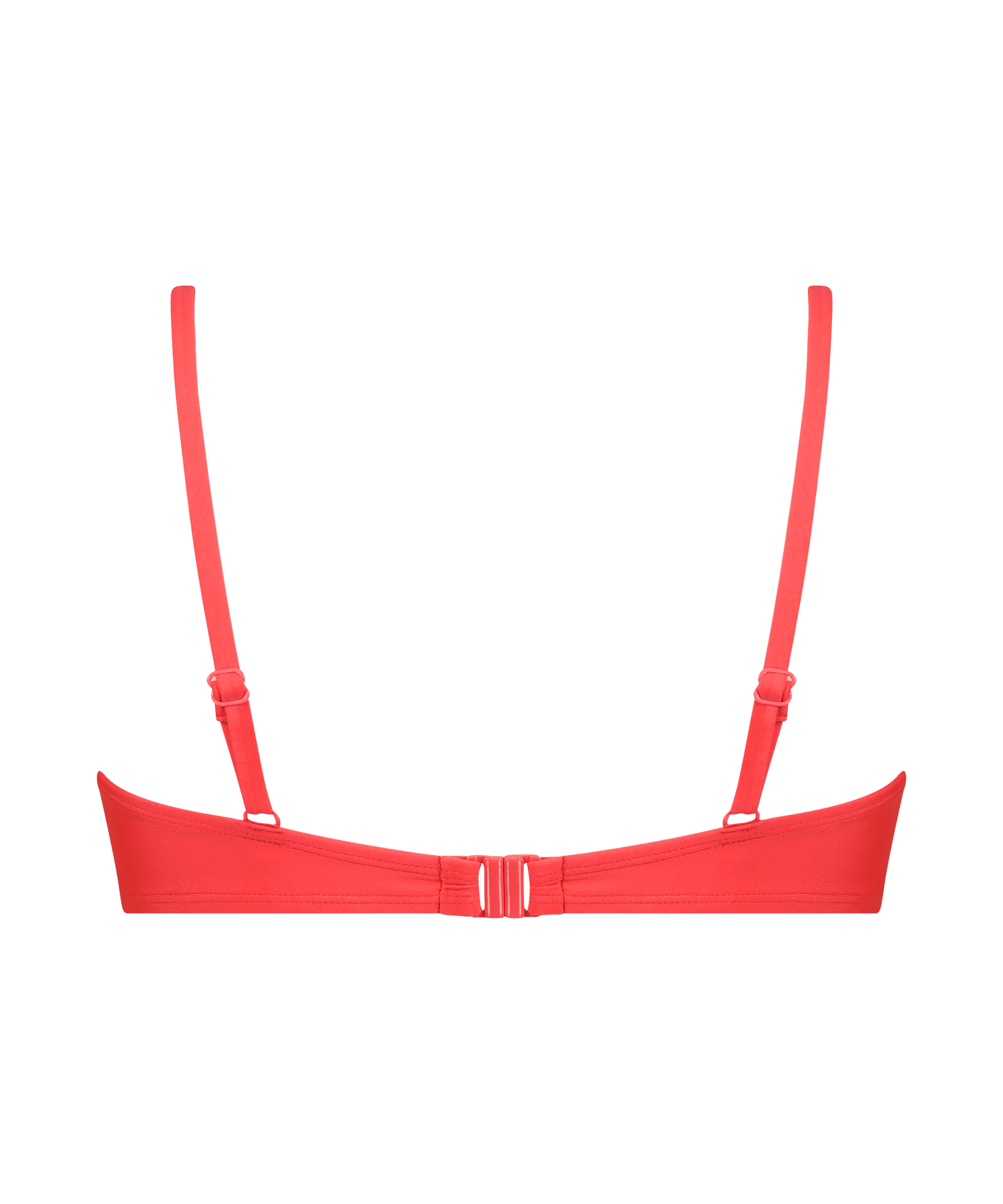 Top de bikini sin aros ni relleno Cairo, Rojo, main