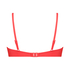 Top de bikini sin aros ni relleno Cairo, Rojo