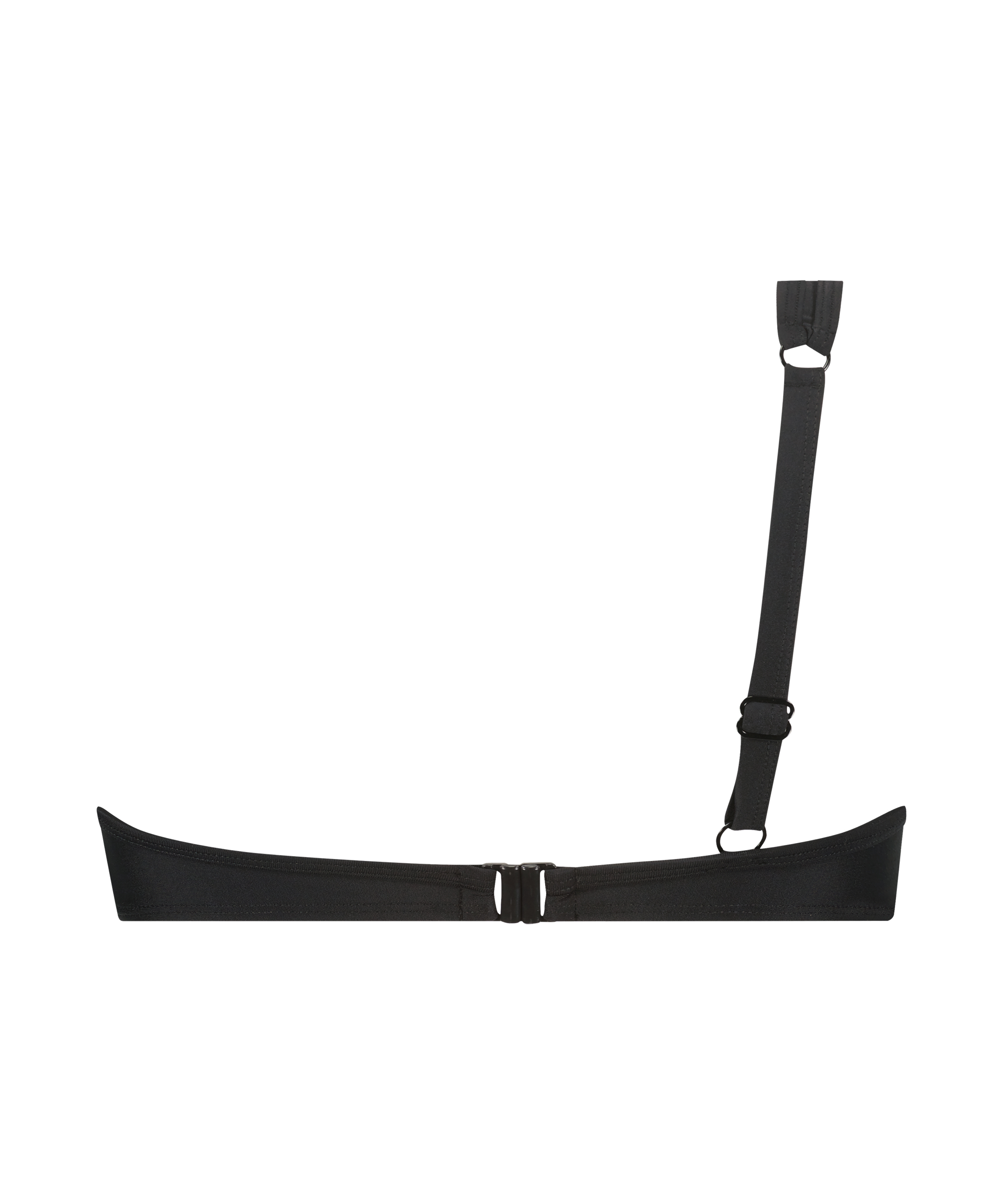 Top de bikini con aros no preformado Belize, Negro, main