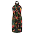 Pareo floral fantasy, Negro