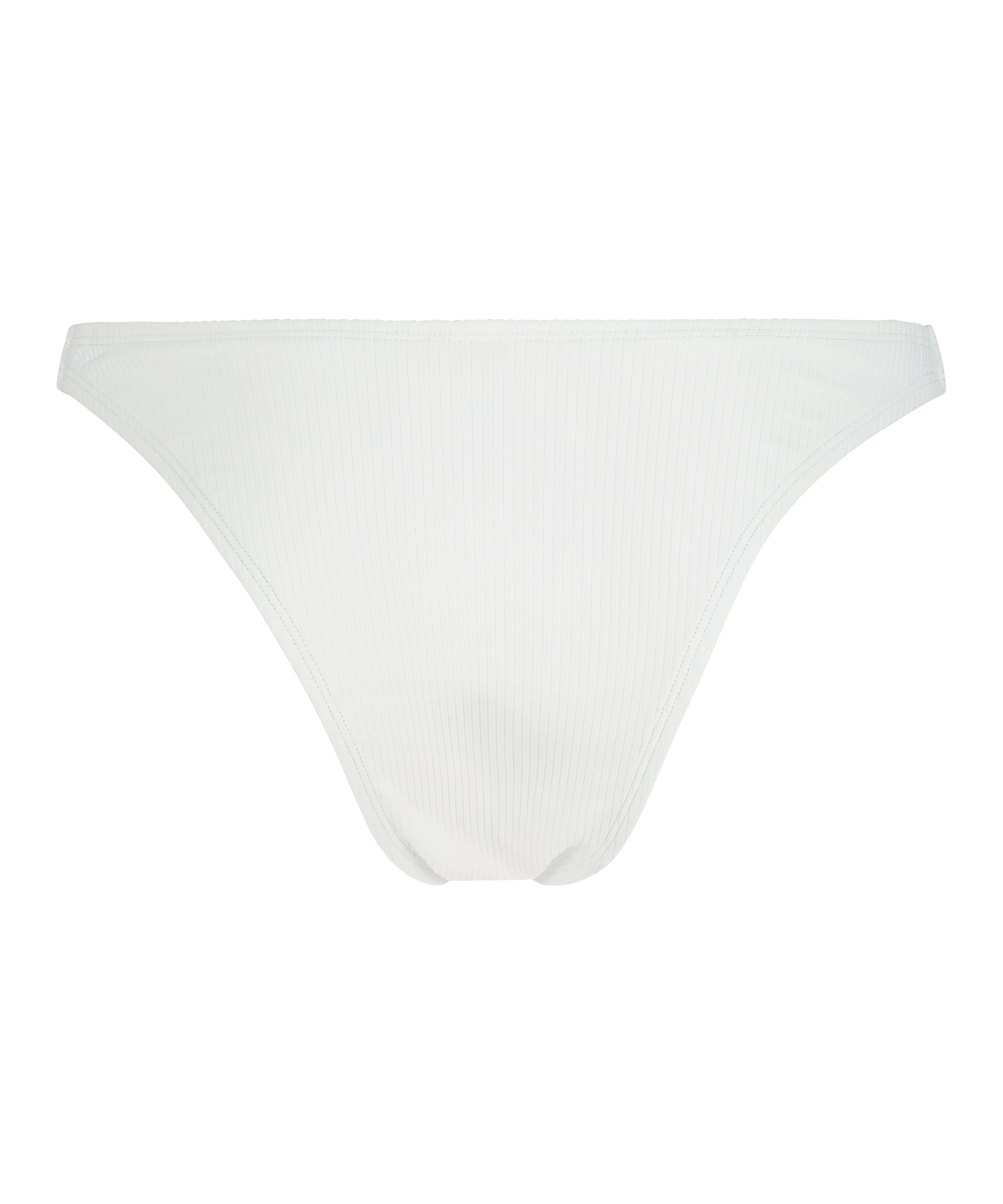 Sugerente braguita de bikini Rib Lana, Blanco, main