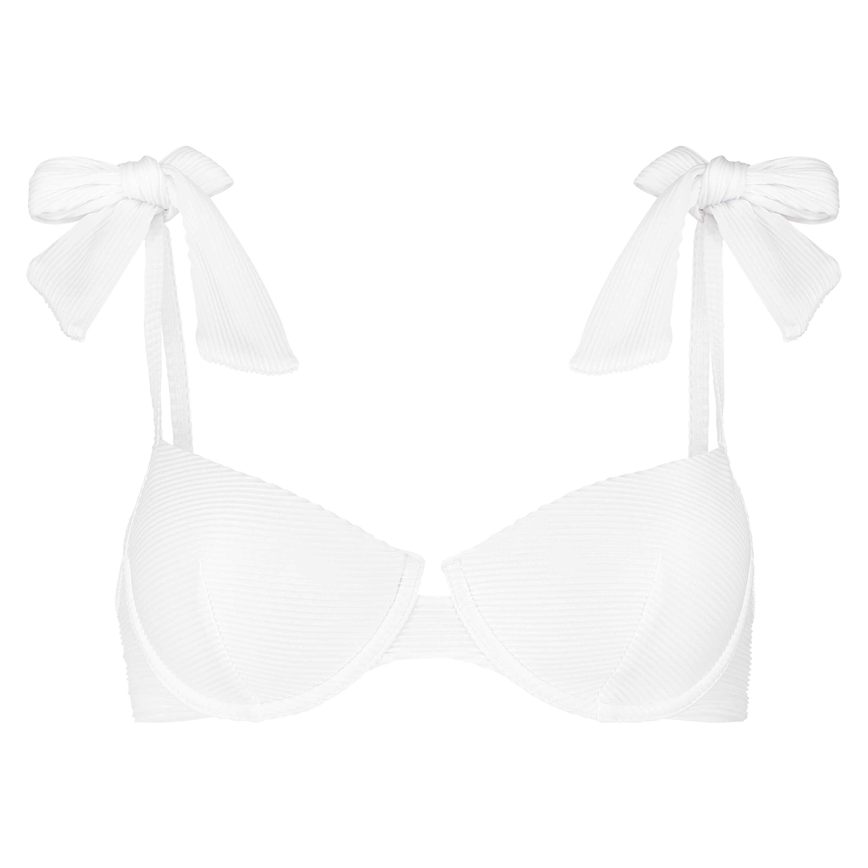Top de bikini de aros preformado Santorini Vivian Hoorn, Blanco, main