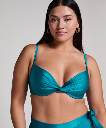 Top de bikini Aqua, Verde