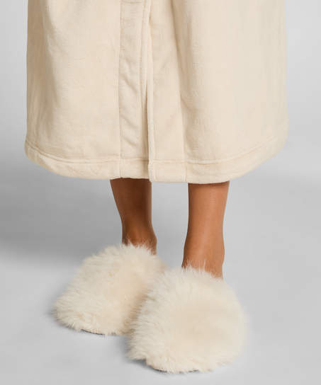 Pantuflas Isabella, Blanco