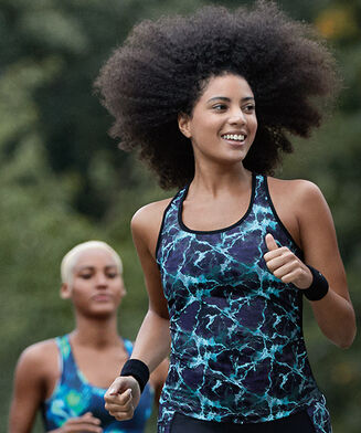 Camiseta sin mangas HKMX, Negro