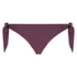 Atrevida braguita de bikini de corte bajo Borneo Mesh, Morado
