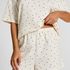 Pyjama Set Cotton Jersey Short, Blanco