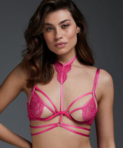 Sujetador de aros no preformado Chasity, Rosa