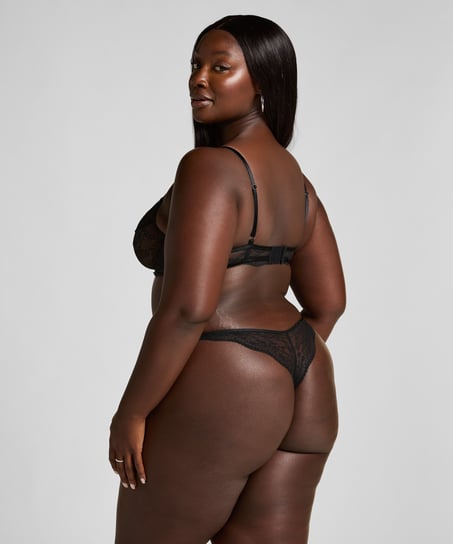 Sujetador de aros no preformado Isabelle, Negro