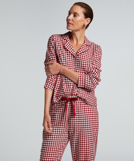 Conjunto de pijama Flannel, Rojo
